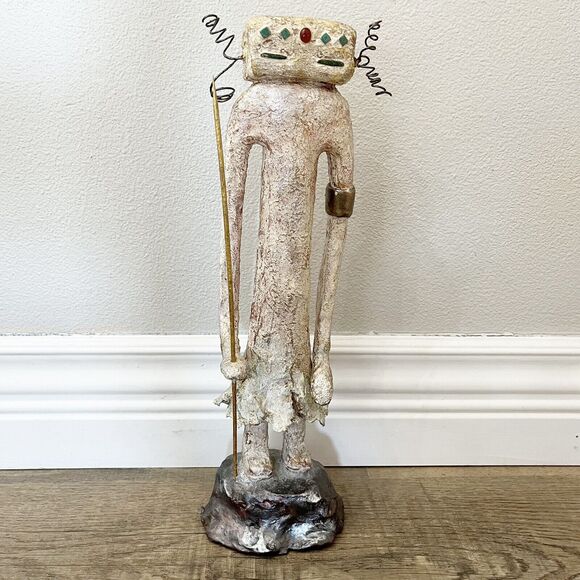Kachina Braves Sculpture Diann Kincaid Sedona Spirits Native American Art - Picture 1 of 12